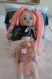 Poupée d'artiste pièce unique fait main poupée de collection poupée peinte poupée chiffon fille cadeau unique original