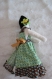 Poupée de chiffon première poupée pièce unique fait main poupée artiste jouet fille tissu wax original cadeau