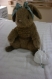 Peluche ancienne lapin 