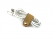 Petit serre-câbles en cuir pour écouteurs. serre-cables pratiques. porte cable. organisateurs de câble