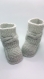 Chaussons bébé tricotés main 0/3 mois