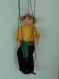 Marionnette à fils j.p et son chapeau de paille