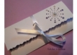 Pochette-enveloppe elégante pour chèque cadeau, carte-cadeau de mariage, cadeau argent (porte-monnaie) de mariage