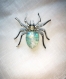 Araignée broche verre  dichroic cristaux