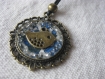Pendant necklace - pendentif à porter en collier ras du cou 