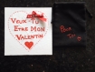 St valentin originale avec ce puzzle et sa pochette