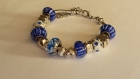 Bracelet perle murano phoébé style pandora 