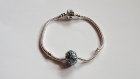 Bracelet murano love blue 
