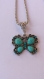 Collier turquoise butterfly 