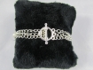 Bracelet multi rang "ruban strass" - ref bmr005 