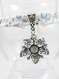 Bracelet liberty " jolie fleur " avec tour de poignet réglable - ref bl012 