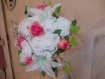 Bouquet de mariée romantique artificiel 