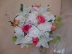 Bouquet de mariée romantique artificiel 