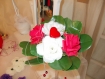 Bouquet demoiselle d honneur artificiel 