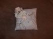 Coussin alliance vintage shabby chic 
