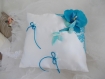 Coussin alliance theme mer coquillages 