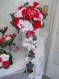 Bouquet mariée rouge et blanc 