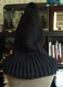 Snood cagoule laine taille unique 