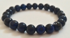 Bracelet bien-être en lapis-lazuli 8mm simple 