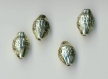 Perles métal doré en forme de goutte 