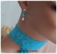 Boucles d'oreilles goutte nacrée/perle turquoise,mariage