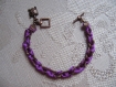 Bracelet chaîne et ruban
