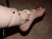 Bracelet de cheville doigt de pied 