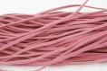 5 x 1 m laniéres de laine feutrée " rose clair " largeur 3 mm / 5x1 mètres 