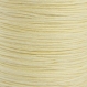 10m fil nylon tressé 0.8 mm x 10 mètres écru 