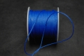 30m Ø 1mm fil polyester " bleu roi " 1mm x 30 mètres - fil polyester tissé torsadé 