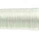Fil cordon queue de rat 4m x 2mm blanc - diamètre 1.5 millimètres 