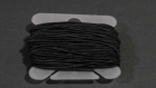 Fil nylon élastique 0.5 mm x 5 mètres noir + support 