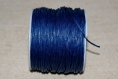 5 m x 1mm coton ciré bleu foncé 1 millimètre par 5 mètres qualité a+ 