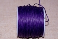 10 m x 1mm coton ciré violet foncé 1 millimètre par 10 mètres qualité a+ 