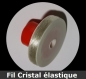 Elastique 30 m x 1 mm fil cristal élastique bobine de 30 mètres 