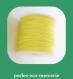 10m fil de jade super résistant 1 mm jaune pale 