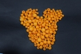 Assortiment 159 perles de 6 à 12 mm orange perles acrylique rondes 