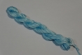 12 m fil nylon tressé 2 mm " bleu clair " shamballa macrame 