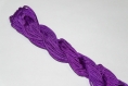 17m fil nylon tressé plat de 2x1.5 mm violet 