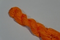 17m fil nylon tressé plat de 2x1.5 mm orange 