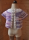 Gilet, pull, haut réversible pour bébé fille 12mois/1an laines oeko-tex 