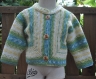 Baby surprise jacket pour bébé 1 an tricoté laine polyamide 