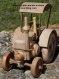 Tracteur lanz en bois avec une cabine 