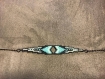 Bracelet fantaisie en perles miyuki bleu 