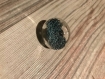 Bague fantaisies en perles microbilles bleues turquoises 