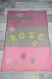 Couverture bébé gris, vert et rose, thème oiseaux et fleurs pour rose 