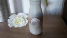 Petite bouteille/pot à lait/soliflore 