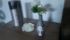 Petite bouteille/soliflore/vase campagne/shabby chic 