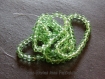 150 perles environ : 1 enfilade perles en verre facette abacus 4 x 3mm vert clair 