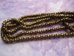 Chaine 10 mètres pour bijoux (bracelet ou collier) métal bronze antique 